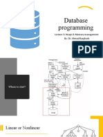 Database Programming: Lecture 3: Heaps & Memory Management By: Dr. Ahmad Barghash