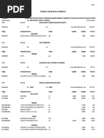 Análisis de Precios Unitarios: Página