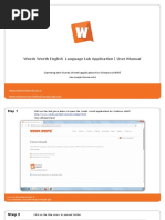 Words Worth English Language Lab Application User Manual