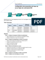 1.1.4.6 Lab - Configuring Basic Router Settings With IOS CLI Revisé PDF