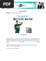 The Story of Bottled Water