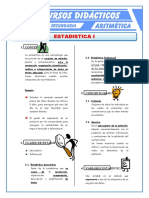 Medidas de Tendencia Central para Cuarto de Secundaria