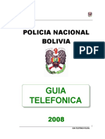 Guia Telefonica Pol. Bol.