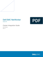 Docu93960 - NetWorker 19.1 Cluster Integration Guide PDF