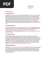 Assignment /quiz 1:: 1 - Dalton Atomic Theory