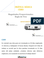 Magnitudes Proporcionales