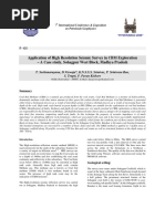 Application of High Resolution Seismic Survey in CBM Exploration PDF