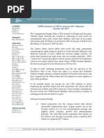 CRFB Analysis of Jan 2011 Baseline