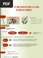 Nic 19 Beneficios A Los Empleados