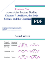 Lesson-7 Audition, Body Senses and The Chemical Senses