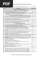 Lista de Verificación Izaje de Cargas