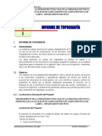 Estudio Topografico Calles