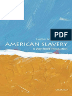 American Slavery - A Very Short Introductions - Heather Andrea Williams PDF