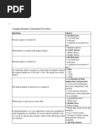 Comprehensive Question Preview: Questions Choices 1. Involute Gear