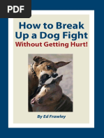 How To Break Up A Dog Fight: Without Getting Hurt!