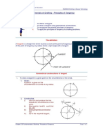 Fundamentals of Drafting - Principles of Tangency: Objectives