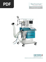 Heyer Narkomat+ Anaesthesia System - User Manual