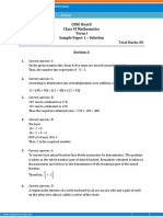 Time: 2 Hours Total Marks: 80: CBSE Board Class VI Mathematics Term I Sample Paper 1 - Solution