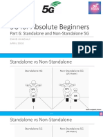 5G For Absolute Beginners: Part 6: Standalone and Non-Standalone 5G