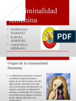 La Criminalidad Femenina