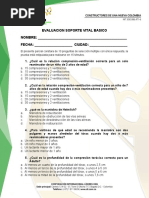 Evaluacion Soporte Vital Basico