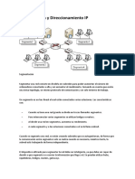 Segmentación y Direccionamiento IP