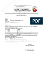 Surat Dispen Siswa Lomba Voli