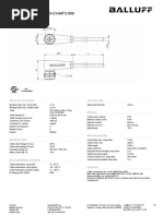 BCC M425-0000-1A-003-VX44T2-050 Ordercode: BCC05TJ: Single-Ended Cordsets