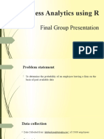 Usiness Analytics Using R: Final Group Presentation