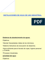 Aguas de Uso Industrial V