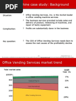 Bain Case Vending Machine