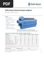 Rolls-Royce Diesel and Gas Engines: Fact Sheet