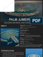 Palm Jumeirah: Building Material and Construction