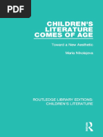 Children's Literature Comes of Age Toward A New Aesthetic by Nikolajeva, Maria PDF