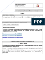 Tercer Periodo Guia 1 Ciencias Sociales 6°