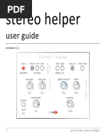 User Guide: Stereo Helper