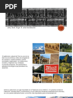 Problemática Del Patrimonio Cultural Del Peru