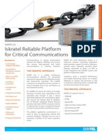 SI3000 CCS Iskratel Reliable Platform For Critical Communications - Leaflet - en - Web