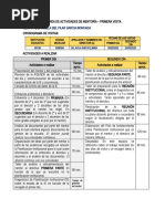 Agenda de Actividades de Mentoría - Gil