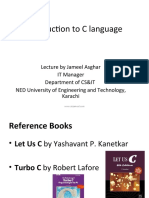 Introduction To C Language