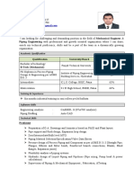 Abu Tahseen Mechanical Engineer: Objective