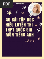 40 Bài tập đọc hiểu 1 PDF