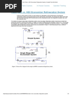 Flash Tank vs. HEX Economizer Refrigeration System - Campbell Tip of The Month PDF