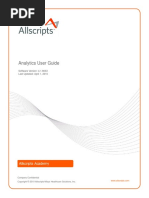 Allscripts Analytics - User - Guide PDF