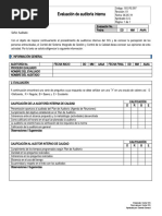 SIG - RE.007 Evaluación de Auditoria Interna r.01