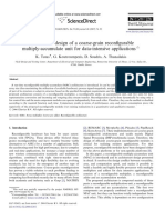 Architecture Design of A Coarse-Grain Reconfigurable Multiply-Accumulate Unit For Data-Intensive Applications