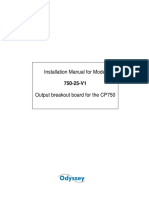 Installation Manual For Model