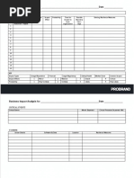 Business Impact Analysis For - Date