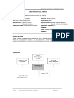 Descripción de Puesto PDF