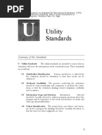 Joint Committe Standards On Educational Evaluation 1994